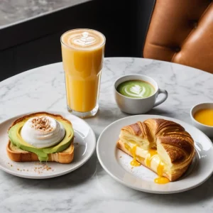 Combo Brunch Completo para Dos con Tostón, Huevos y Dulce